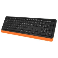 Комплект клавиатура + мышь A4Tech Fstyler FG1010 (черный/оранжевый) фото 5